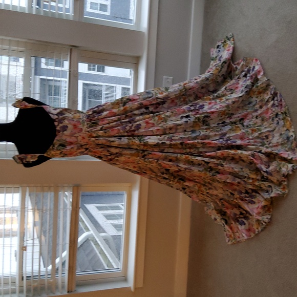 **ONLY 1 Small Left!!**Selkie The Penny Lane Dress in Butterfly Botanics - Picture 9 of 16